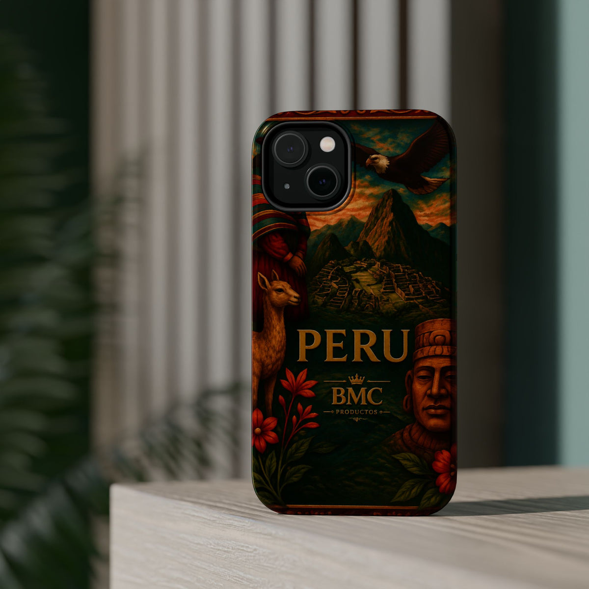 "Peru: Mysticism, History, and Eternal Wonders Reinforced Magnetic Case 🏔️🦙🛕"