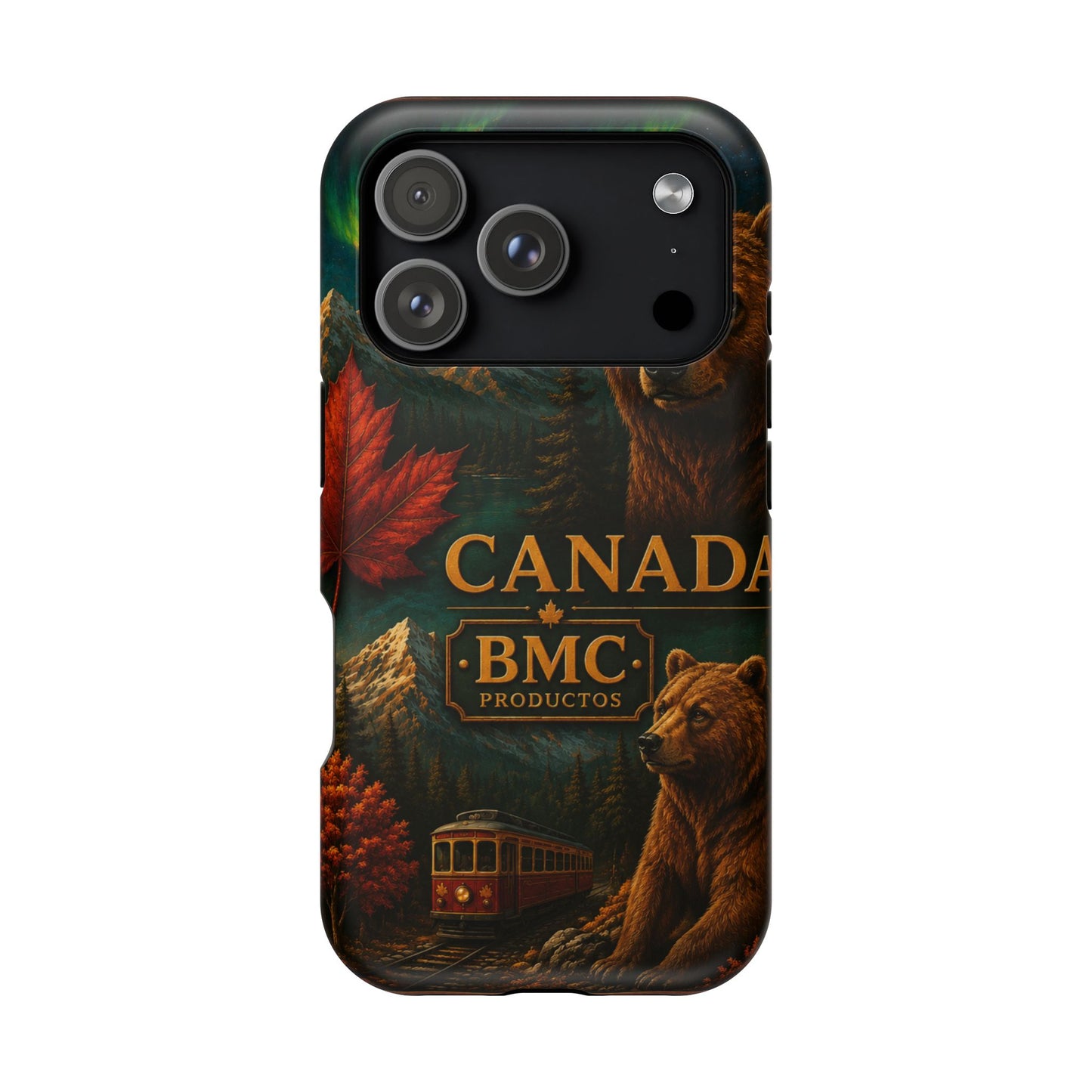 "Funda Magnética Reforzada Magnética Reforzada Canadá: Naturaleza Majestuosa y Espíritu Libre 🍁🏞️🦌"