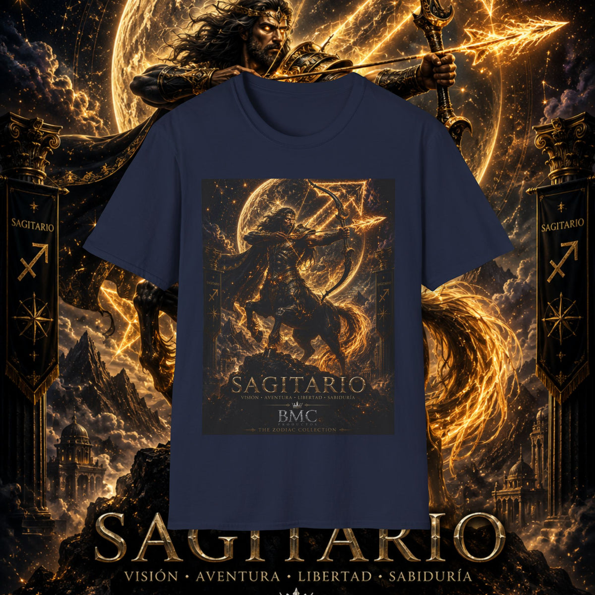 "Camiseta Sagitario – El Cazador del Horizonte"