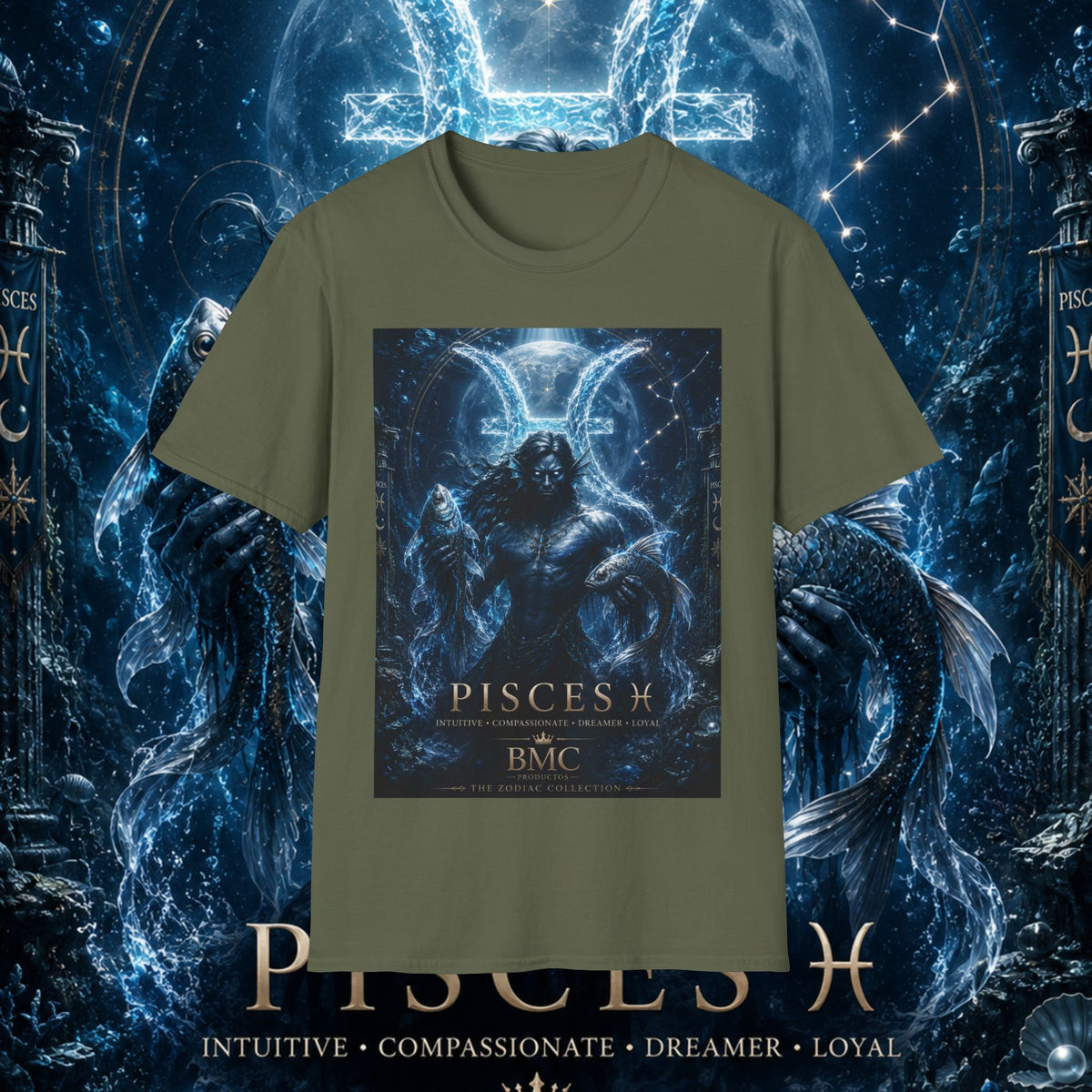 "Camiseta Piscis — El Guardián de las Profundidades"