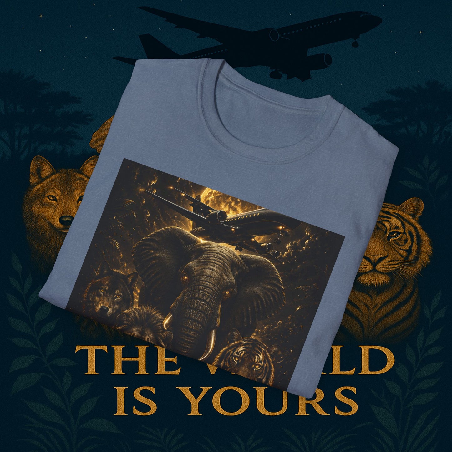 "Camiseta El mundo es tuyo"🌍✨