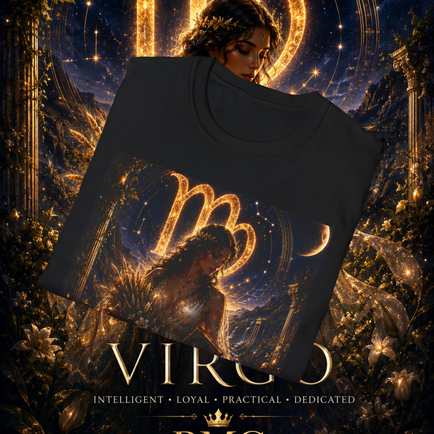 "Camiseta ♍ Virgo-La Guardiana del Conocimiento"