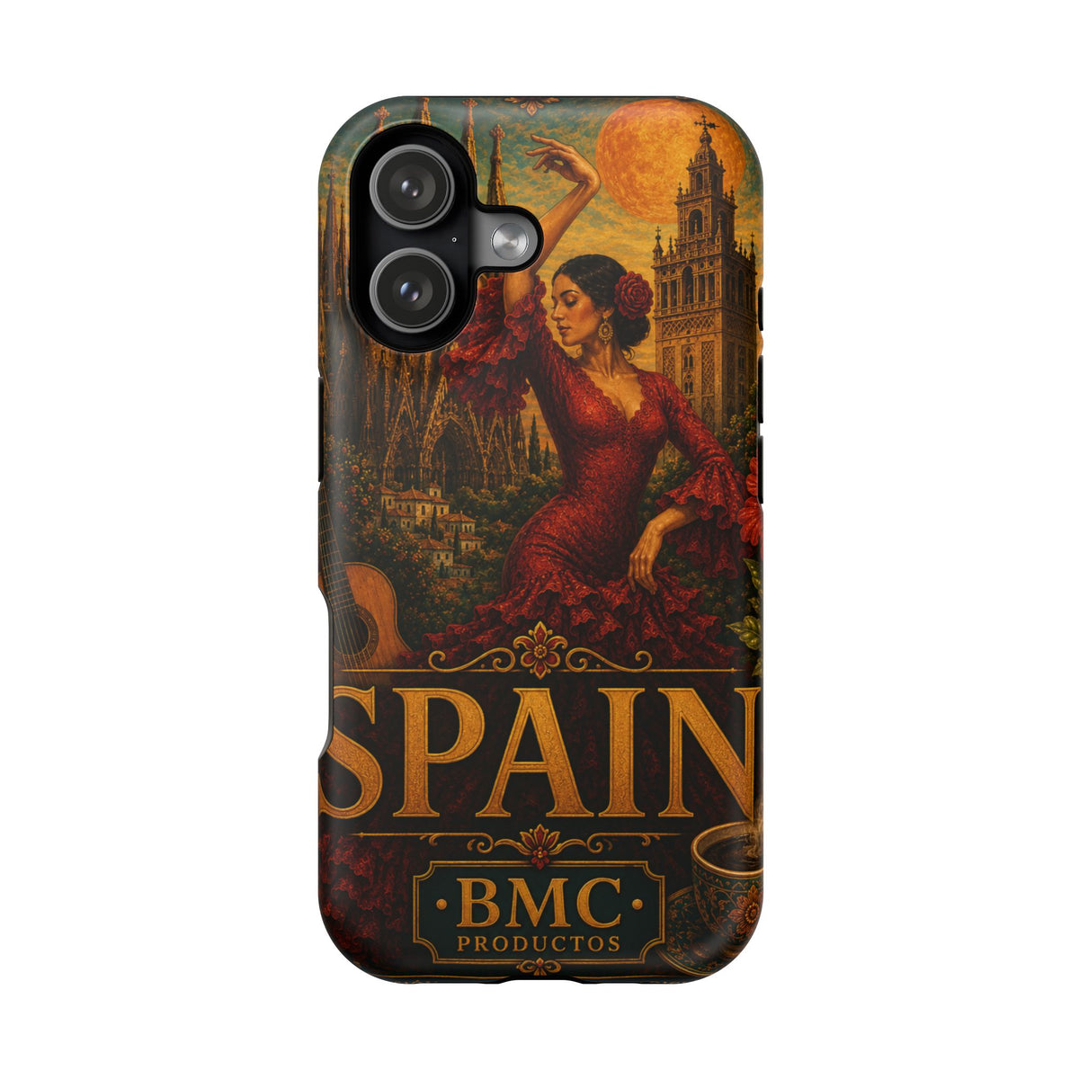 "Reinforced Magnetic Case Spain: Passion, Art, and Flavors That Make You Fall in Love 🎨💃🍷" 