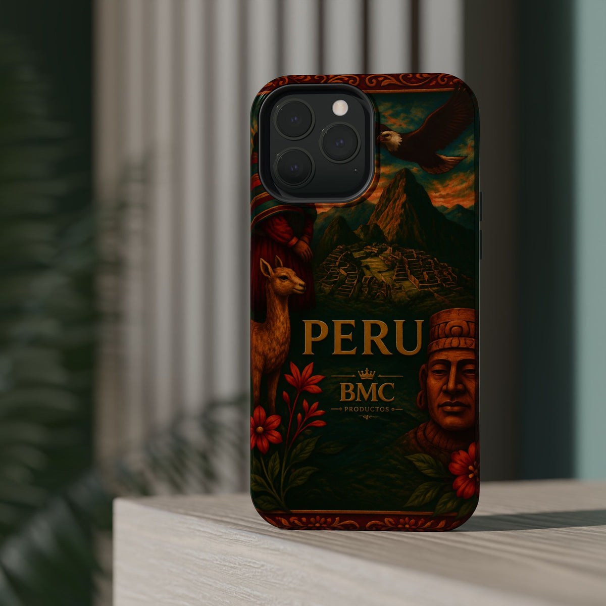 "Peru: Mysticism, History, and Eternal Wonders Reinforced Magnetic Case 🏔️🦙🛕"