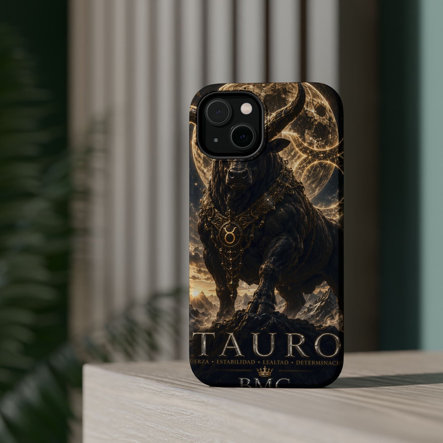 "Funda Magnética Reforzada♉ Tauro — Fuerza silenciosa de la tierra"