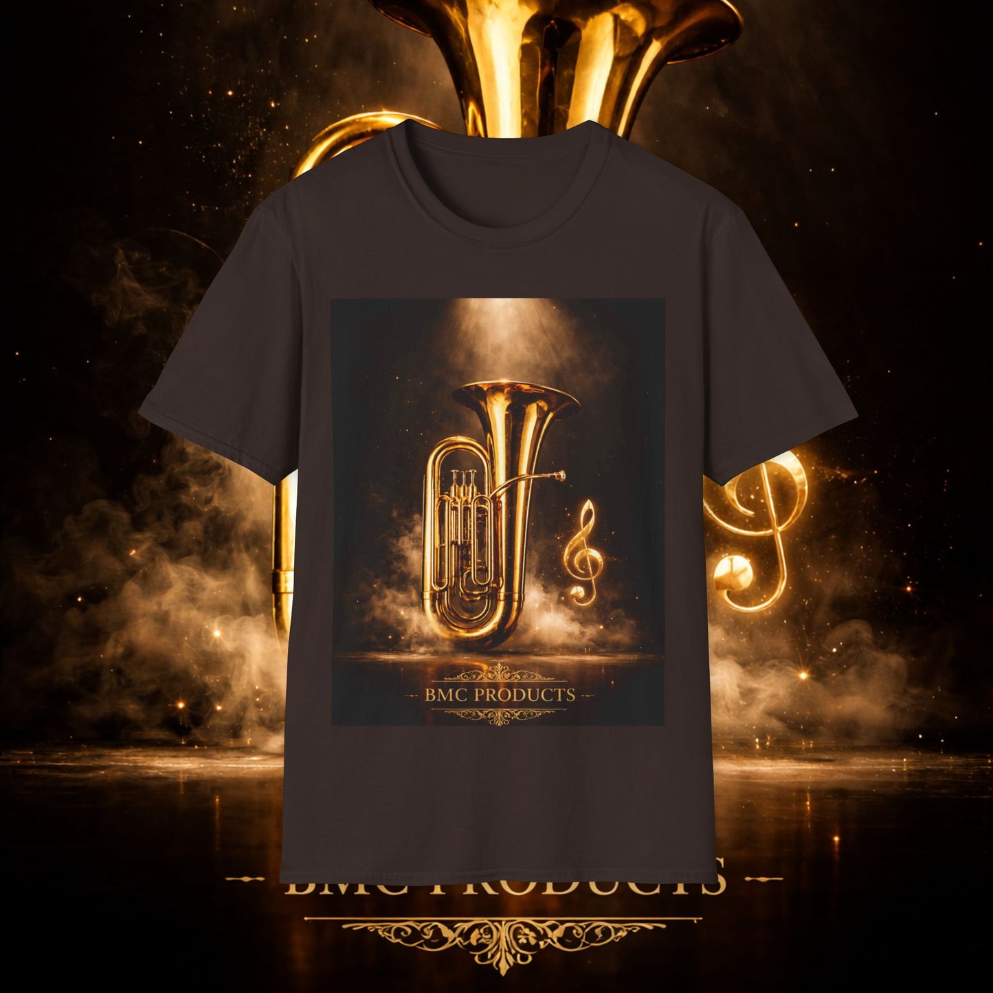 "Camiseta Tuba 🎺🔥 Cuando el alma suena, todo arde.”