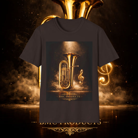 "Camiseta Tuba 🎺🔥 Cuando el alma suena, todo arde.”