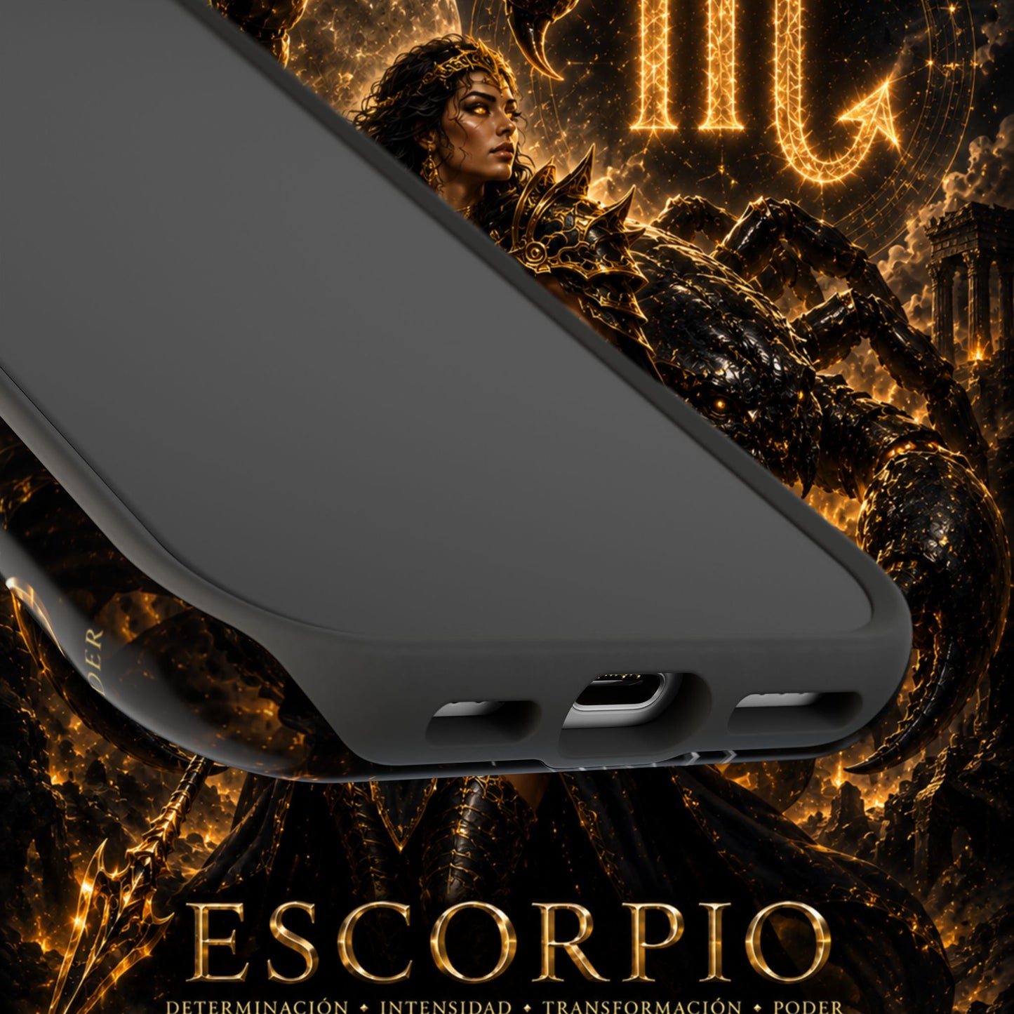 "Funda Magnética Reforzada ESCORPIO M –La Vigilante de las Sombras"
