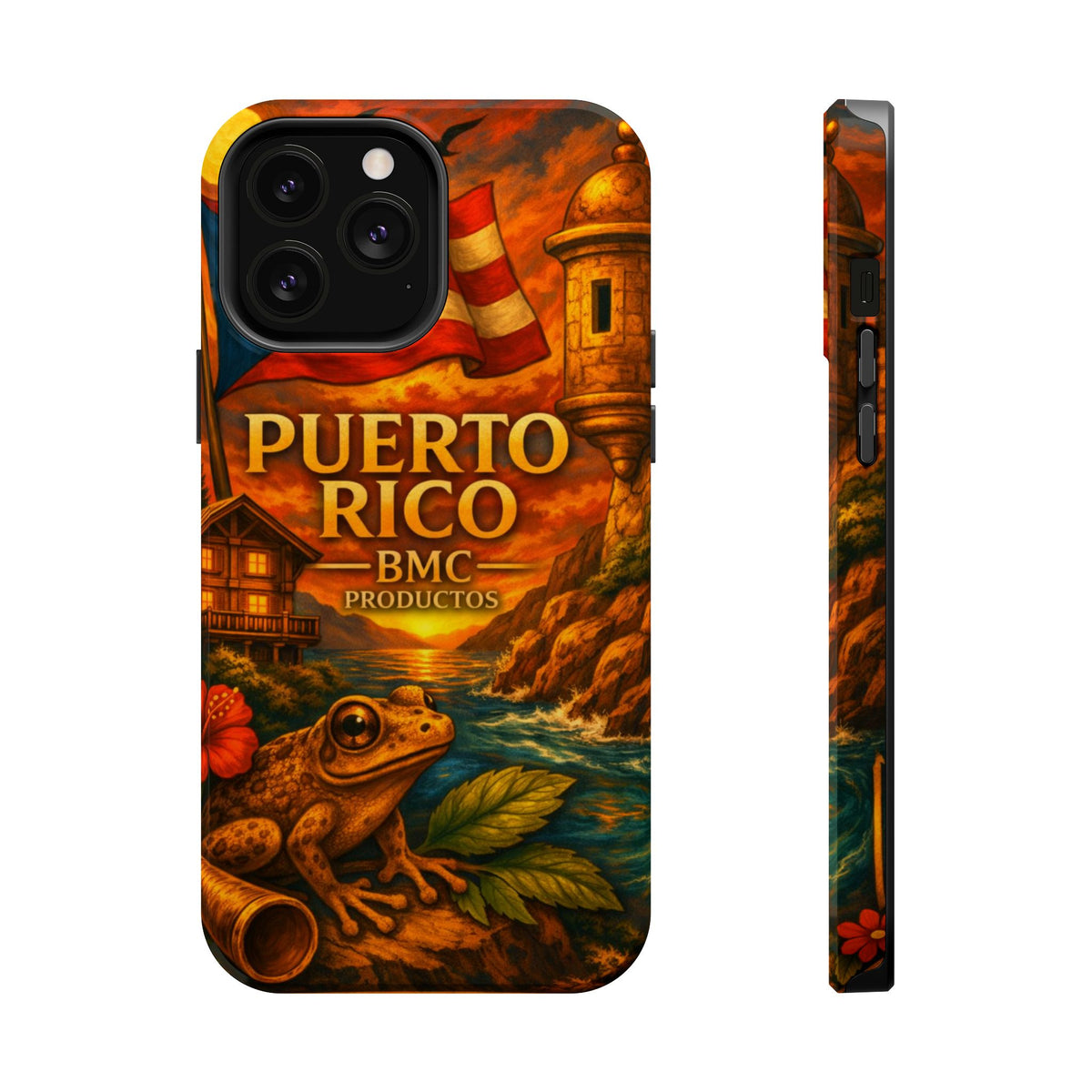 "Reinforced Magnetic Case Puerto Rico – Caribbean rhythm, soul, and color"