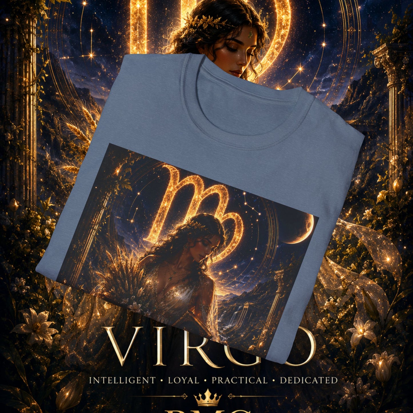 "Camiseta ♍ Virgo-La Guardiana del Conocimiento"