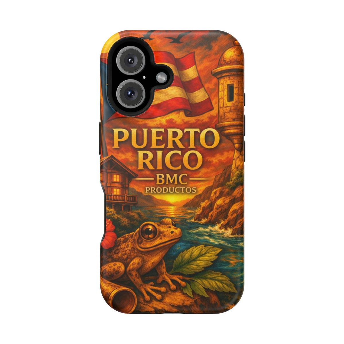 "Reinforced Magnetic Case Puerto Rico – Caribbean rhythm, soul, and color"