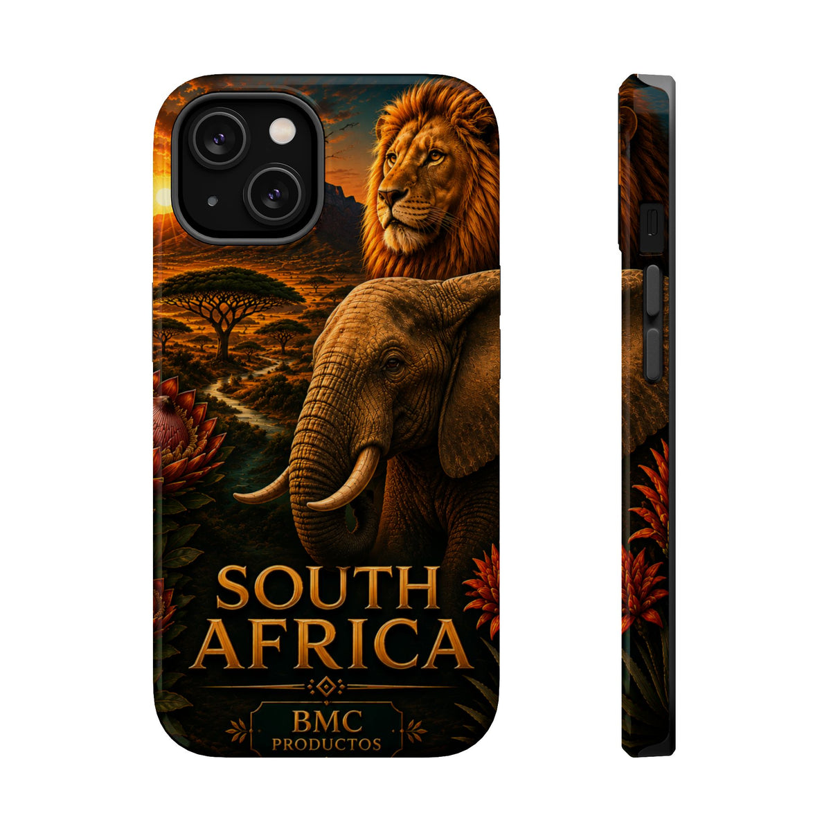 "Reinforced Magnetic Case South Africa 🌍 – A world of adventure and diversity"