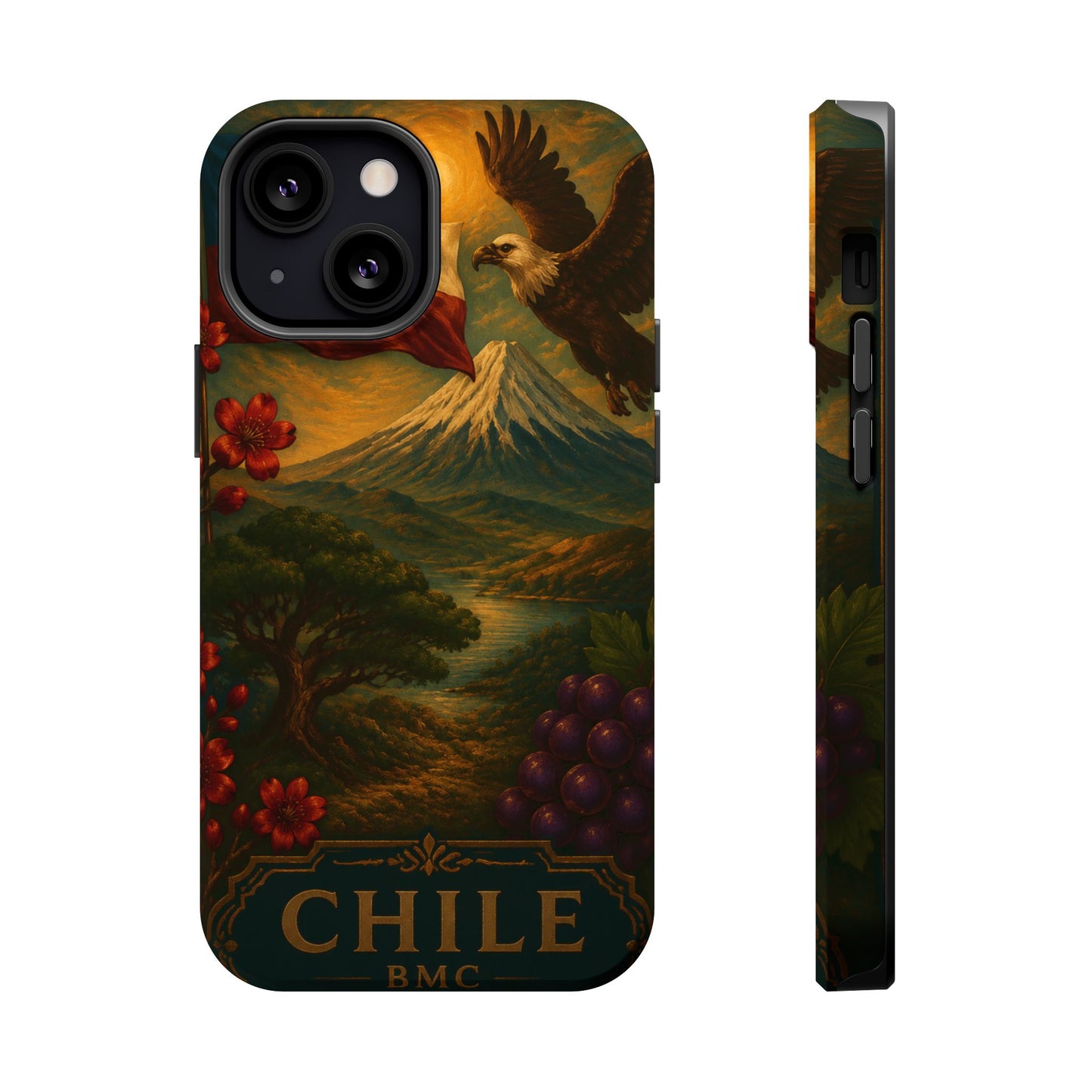 "Funda Magnética Reforzada Magnética Reforzada Chile: Naturaleza Indómita y Horizontes Eternos 🏔️🍇🏜️"