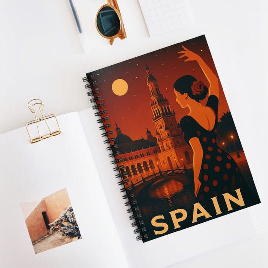 "libreta España: Pasión, Arte y Sabores que Enamoran 🎨💃🍷"