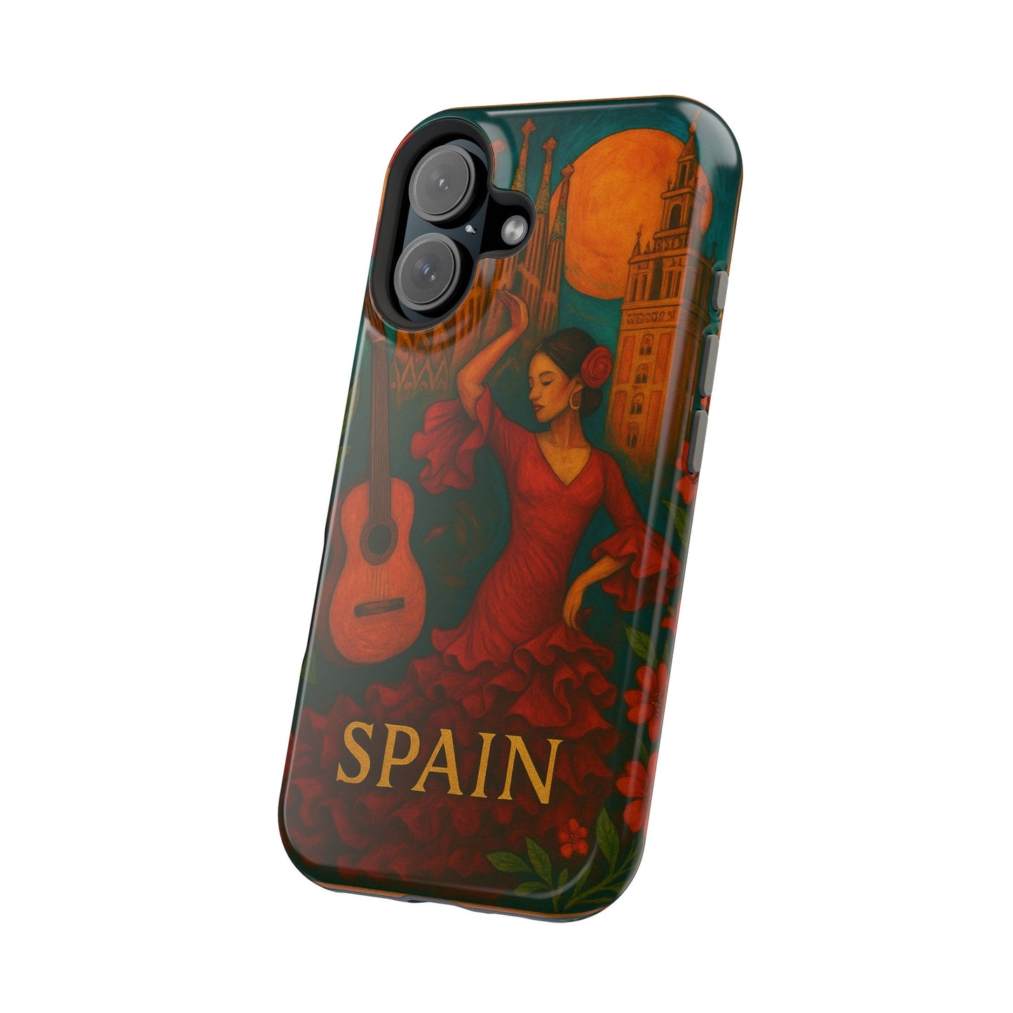 "Reinforced Magnetic Case Spain: Passion, Art, and Flavors That Make You Fall in Love 🎨💃🍷" 