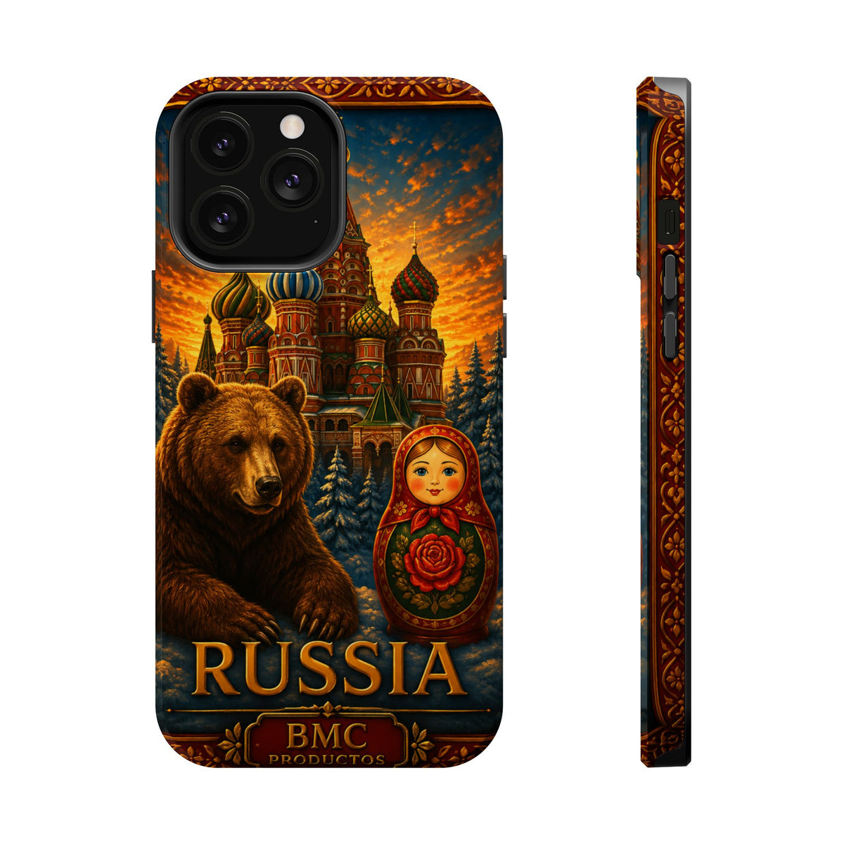 "Reinforced Magnetic Case Russia❄️ – Land of history, mystery, and grandeur"