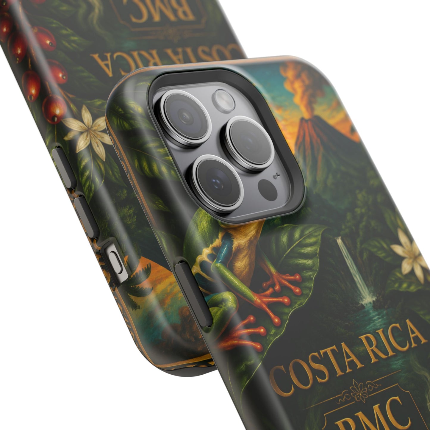 "Funda Magnética Reforzada Magnética Reforzada Costa Rica: Pura Vida entre Volcanes y Selvas 🌋🌴🦜"