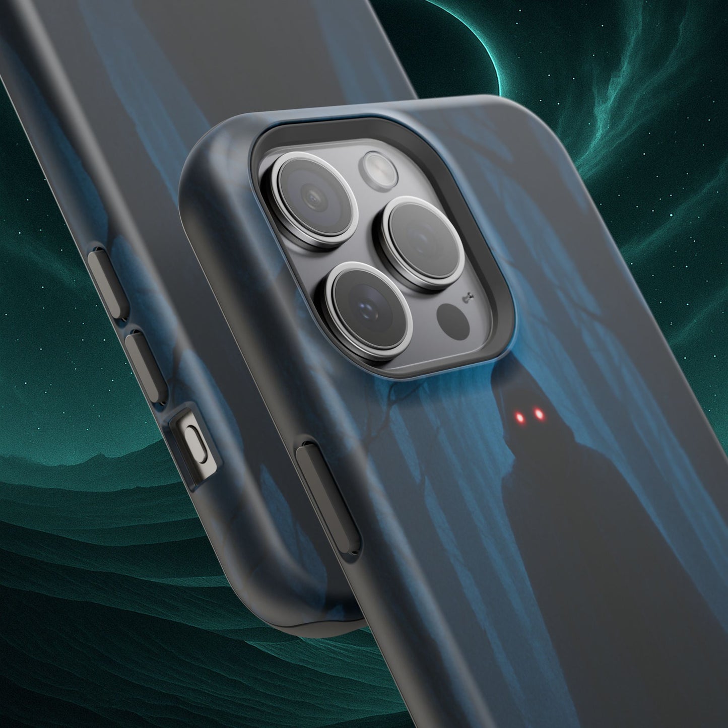 "Funda Magnética Reforzada🖤 El Vigía del Bosque Oscuro"