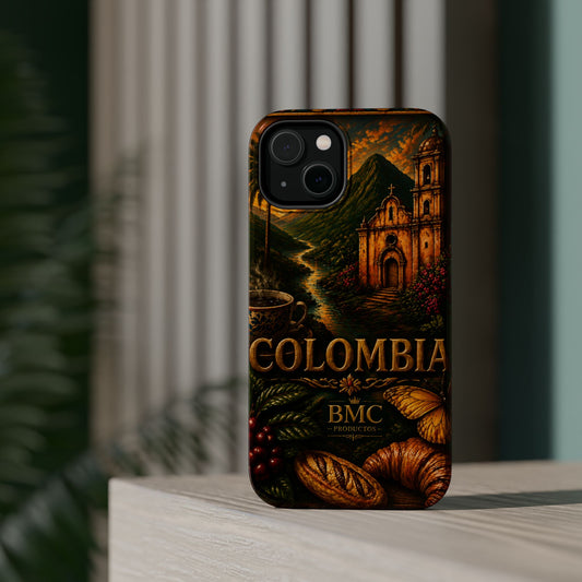 "Funda Magnética Reforzada Colombia: Magia de Colores, Café y Tradición ☕🎨🌄"