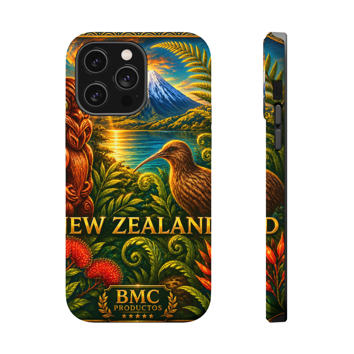 "New Zealand Reinforced Magnetic Case🏞️ – A paradise of nature and adventure"