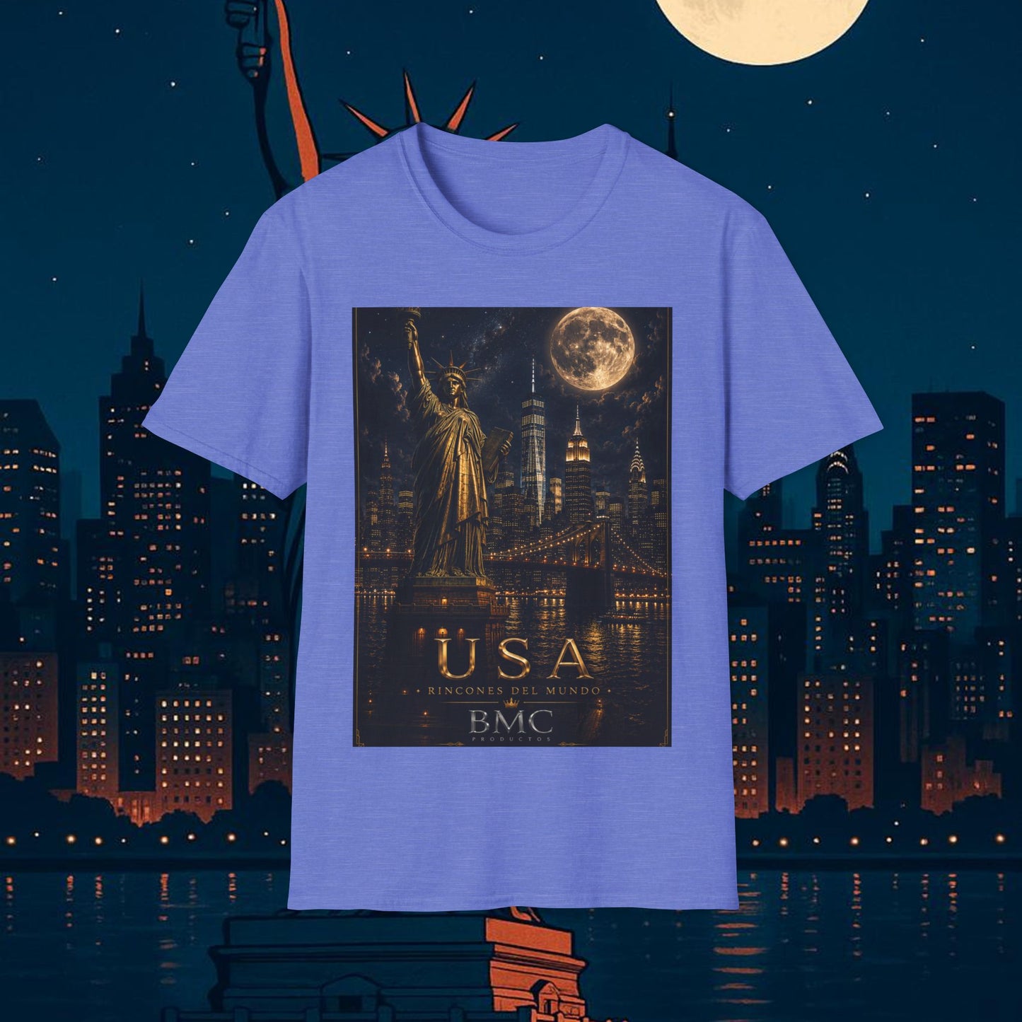 "Camiseta Estados Unidos: Sueños, Libertad y Grandes Horizontes 🗽🏜️🌆"