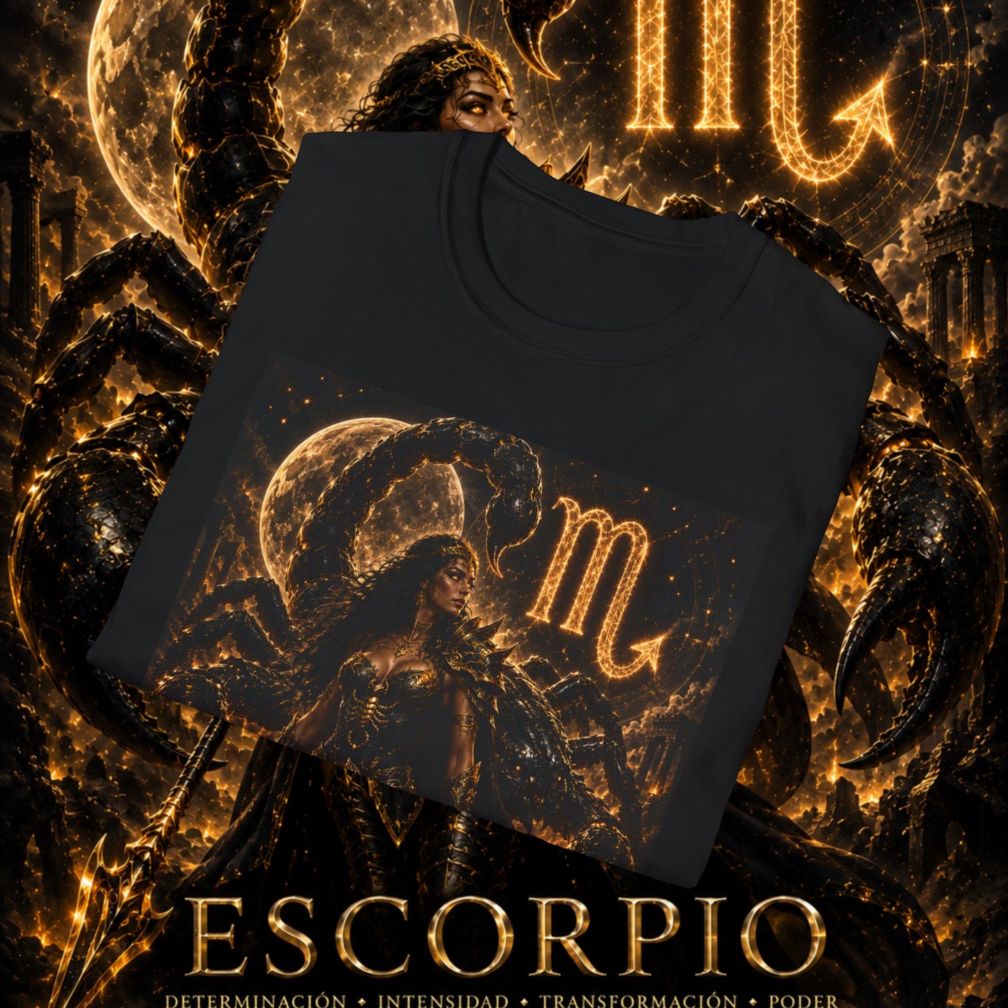 "Camiseta ESCORPIO M– La Vigilante de las Sombras"