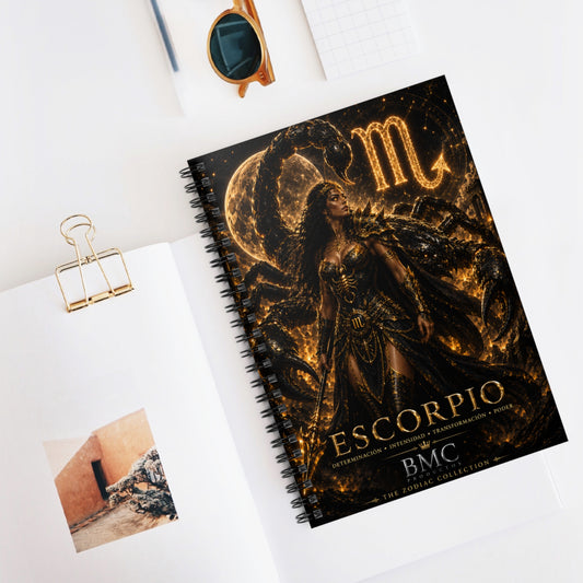 "libreta escorpio M– La Vigilante de las Sombras"