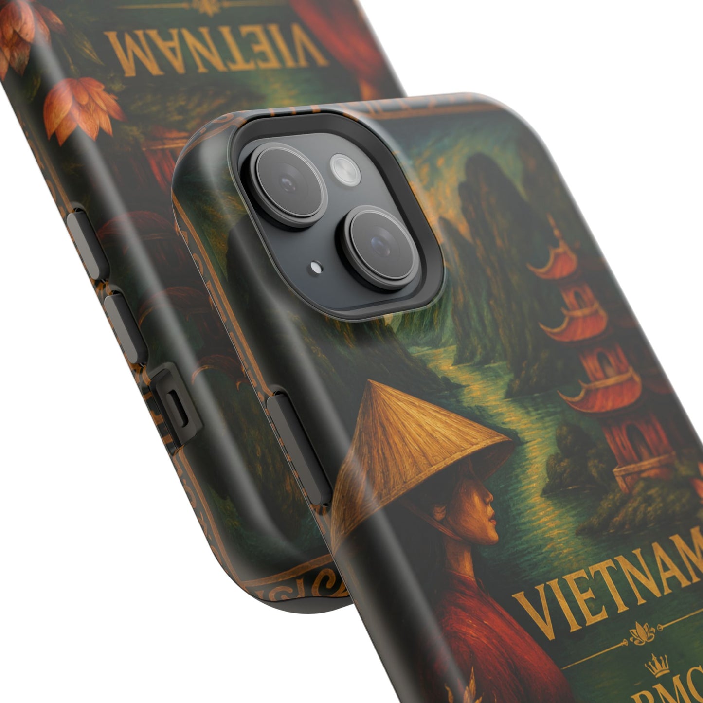"Funda Magnética Reforzada Magnética Reforzada  Vietnam: Tradición, Naturaleza y Leyendas Ancestrales 🎋🏯🐉"