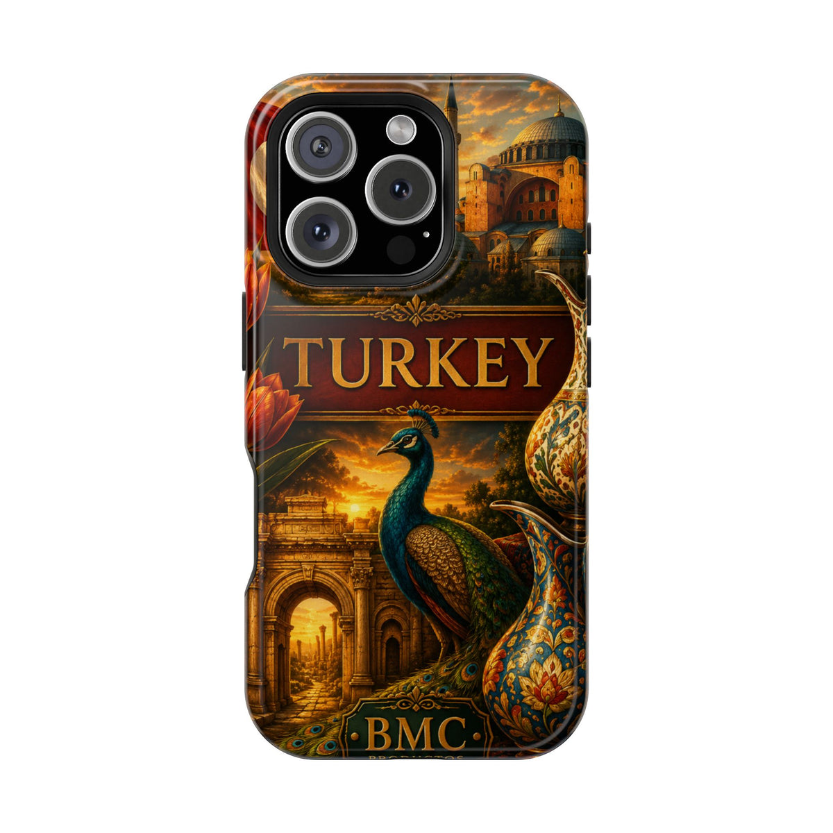 "Reinforced Magnetic Case Turkey✨ – Where East meets West"