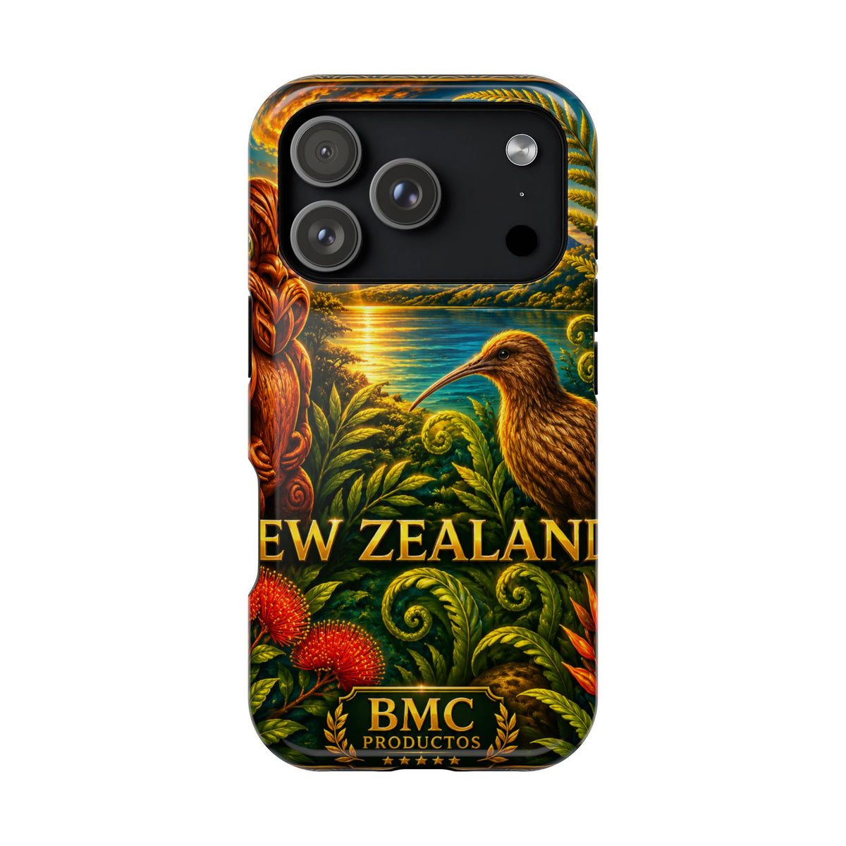 "New Zealand Reinforced Magnetic Case🏞️ – A paradise of nature and adventure"