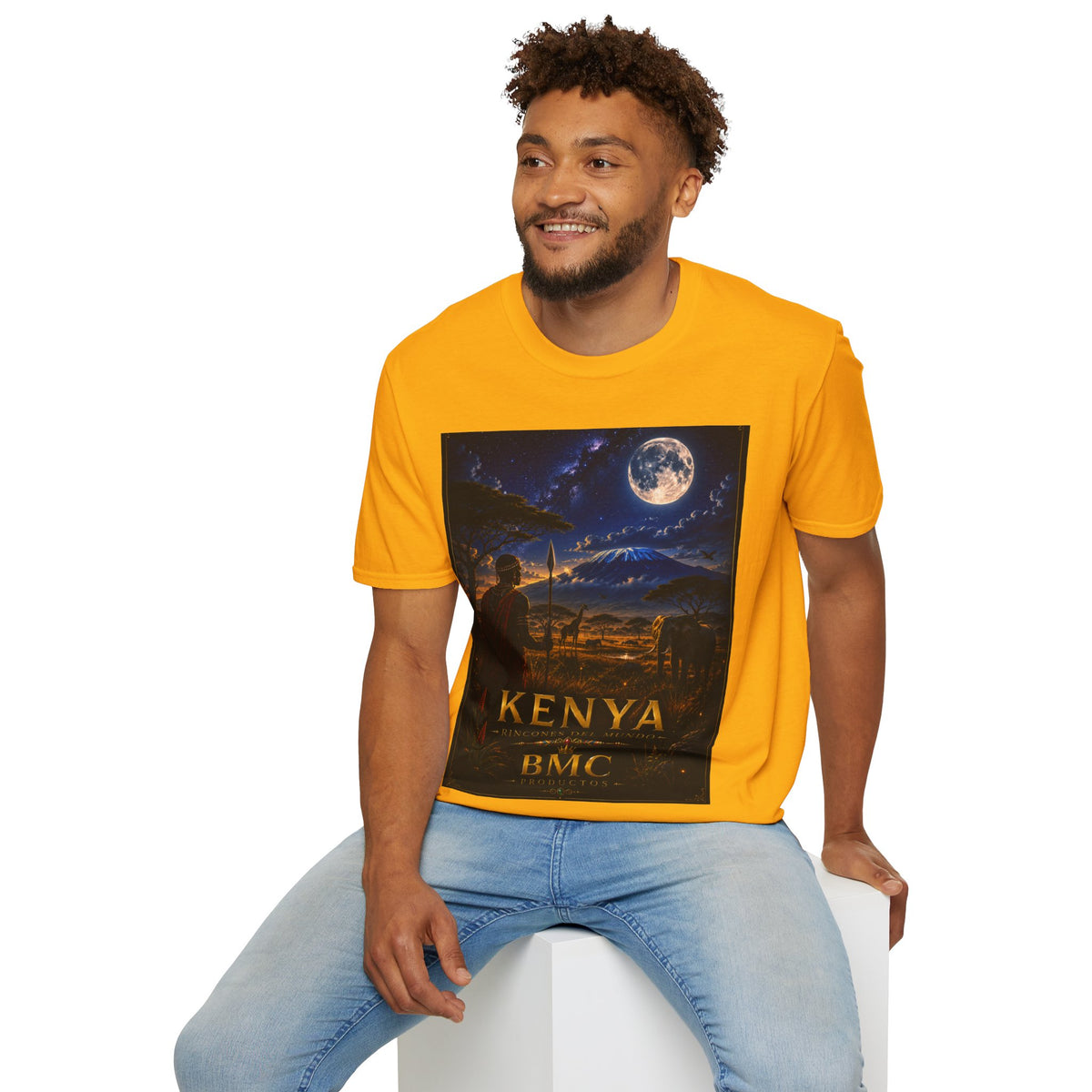 "Camiseta Kenia: Aventura Salvaje y Tierra de Horizontes Infinitos 🦁🌄🏕️"