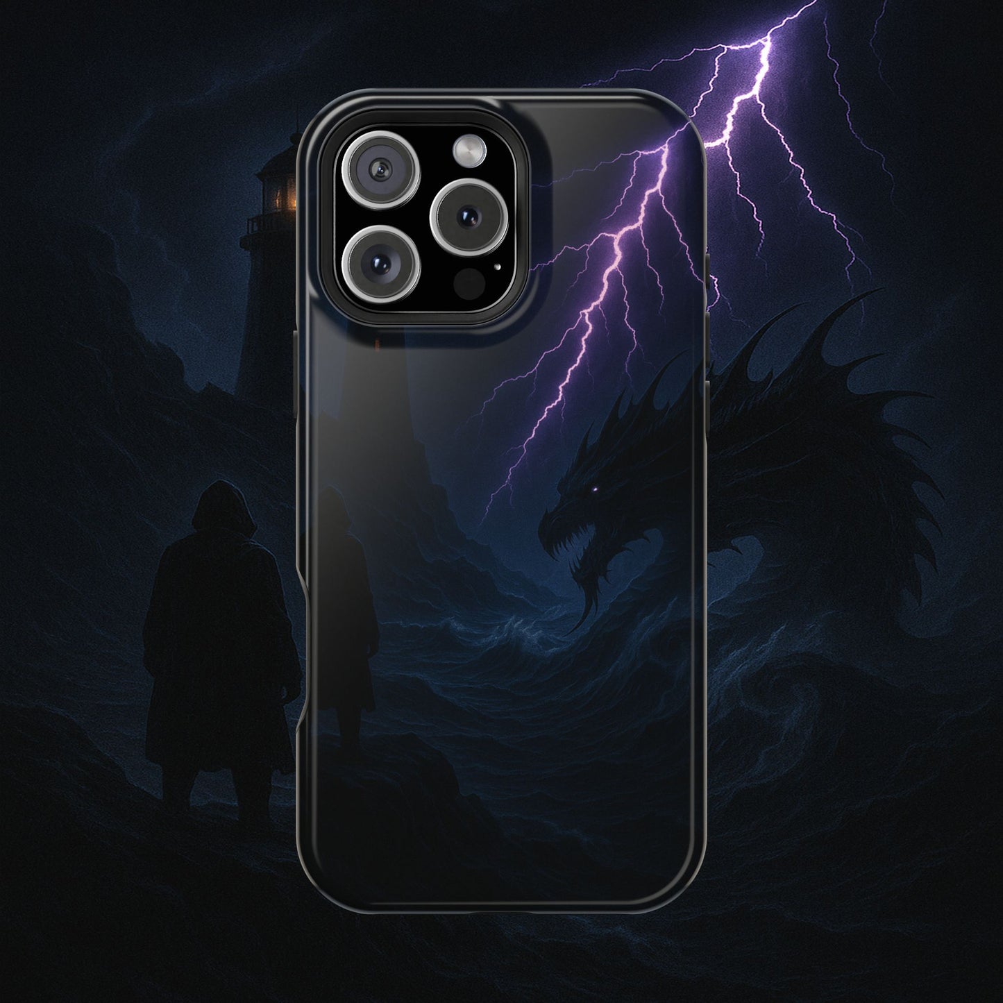 "Funda Magnética Reforzada 🐉 El Despertar del Leviatán"""