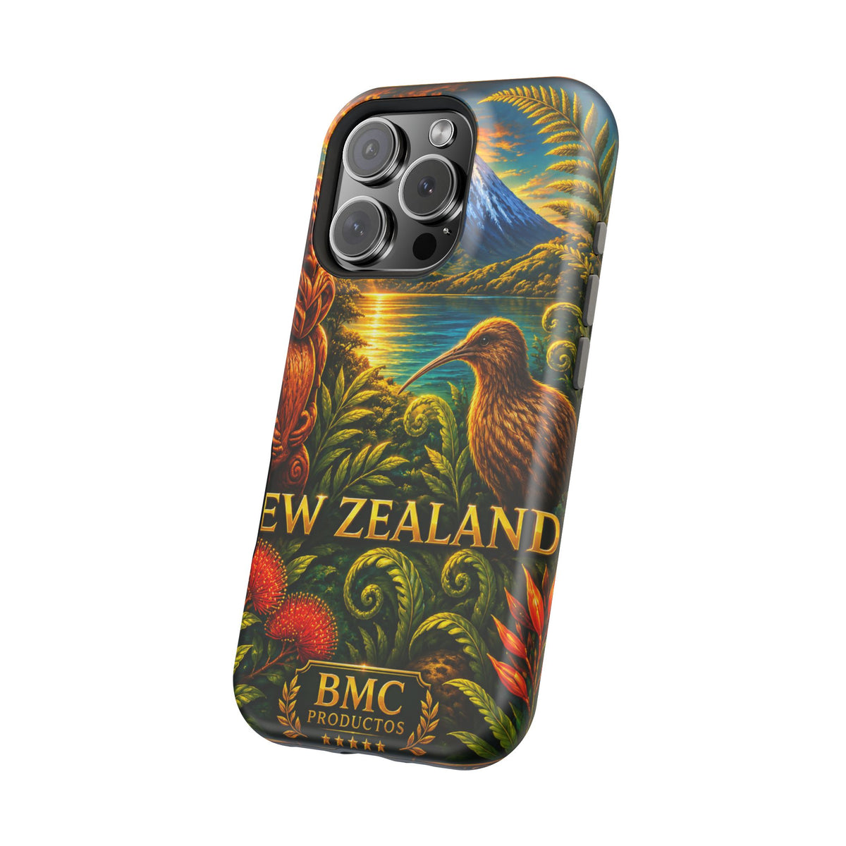 "New Zealand Reinforced Magnetic Case🏞️ – A paradise of nature and adventure"