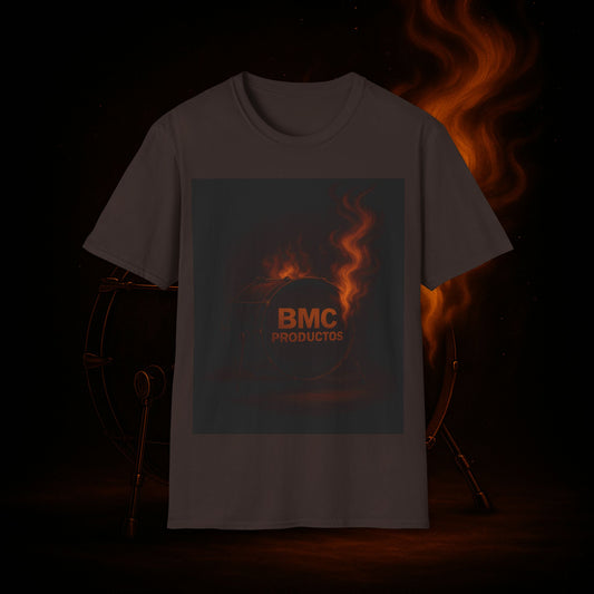 "Tambora T-shirt 🥁🔥 BMC Products: Let it sound loud, let it burn forever." 🔥🥁