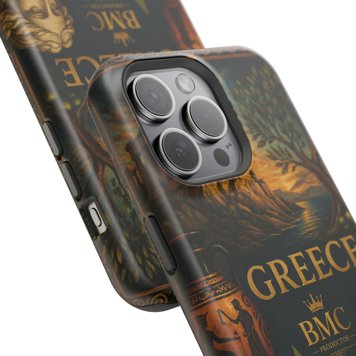 "Funda Magnética Reforzada Magnética Reforzada Grecia: Cuna de Dioses, Maravillas y Filosofía 🌊🏛️⚡"