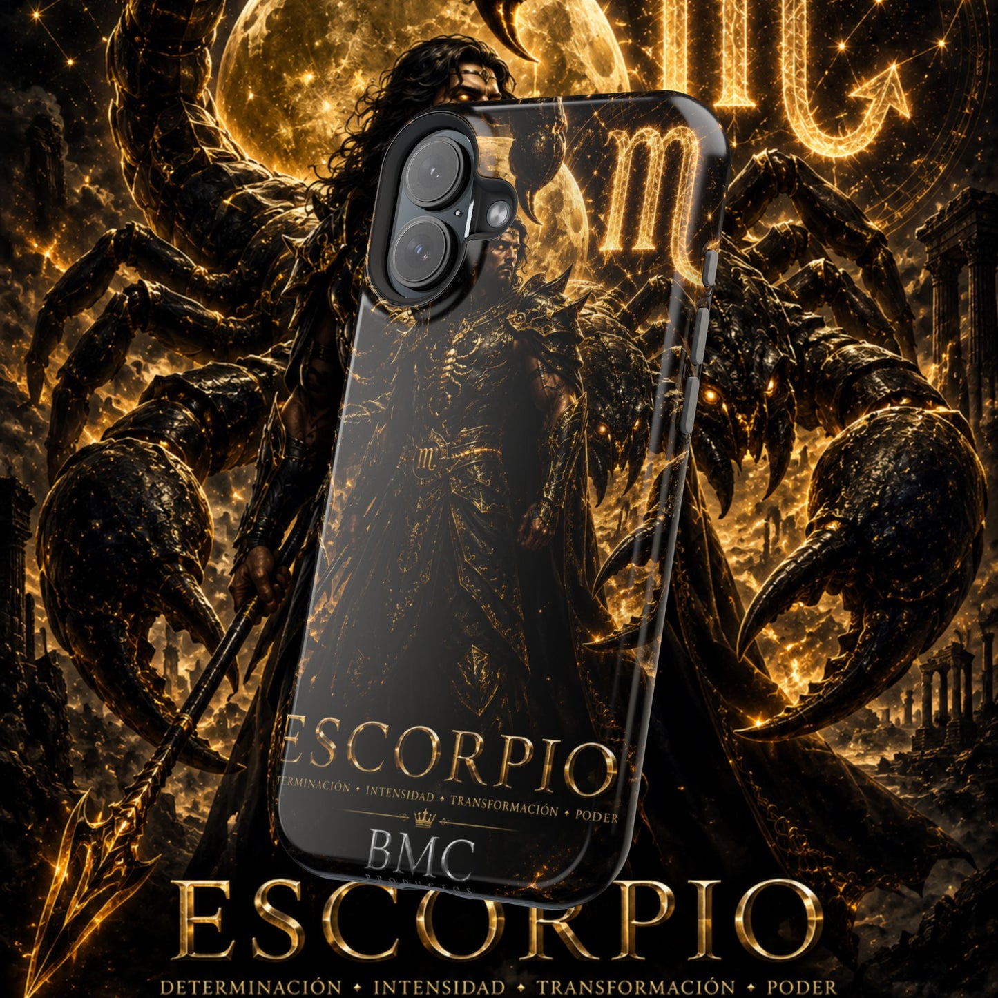 "Funda Magnética Reforzada ESCORPIO – El Vigilante de las Sombras"