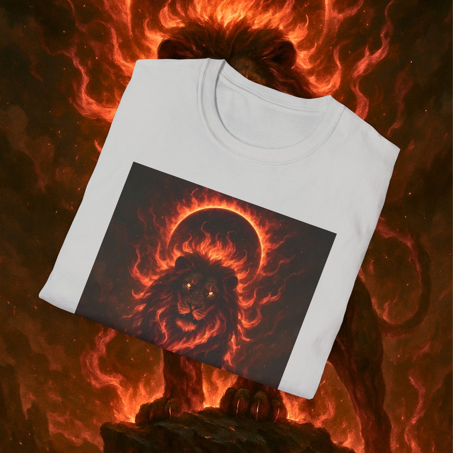 "Camiseta ♌ Leo — Soberano del fuego eterno"