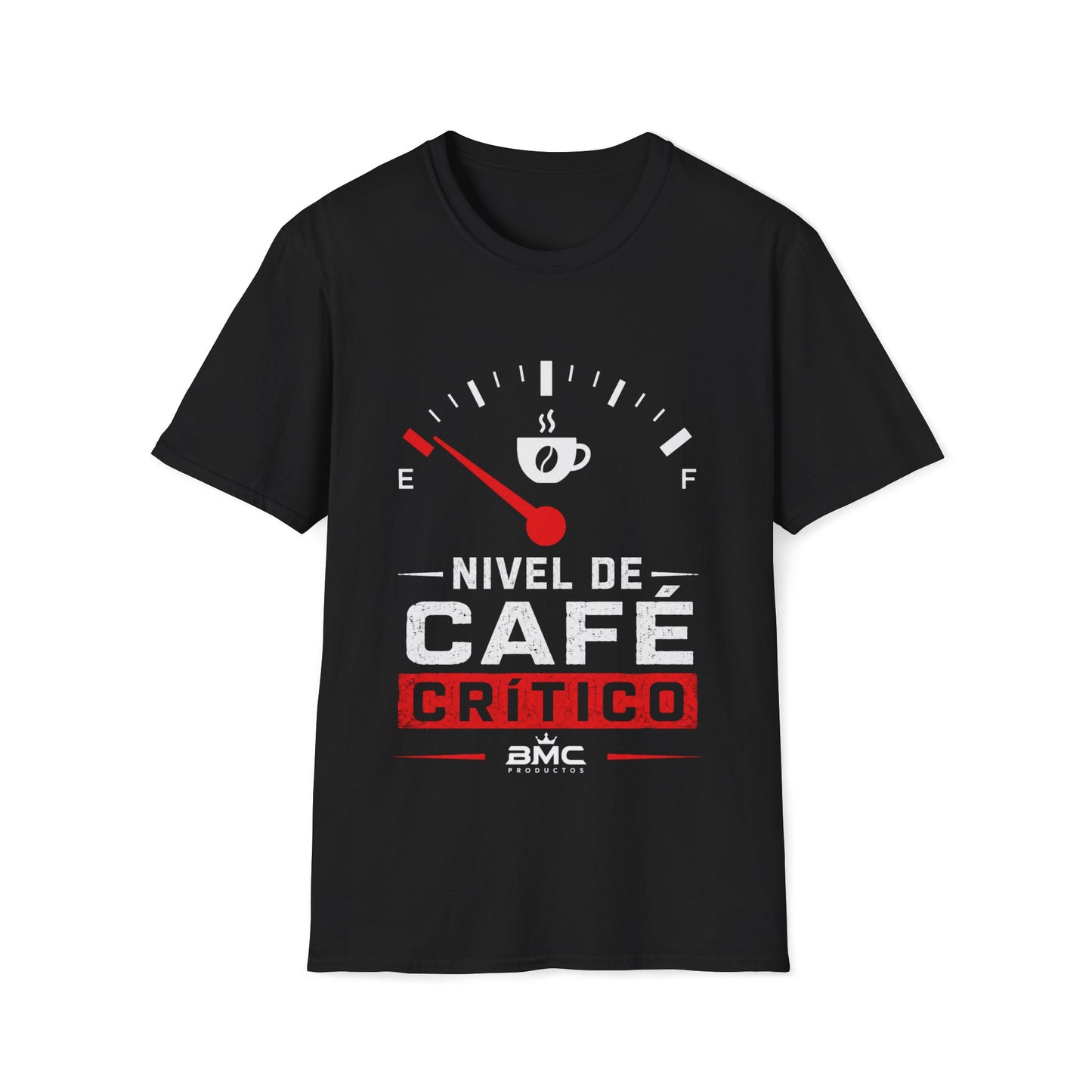"Camiseta ☕ Nivel de Café: Crítico"