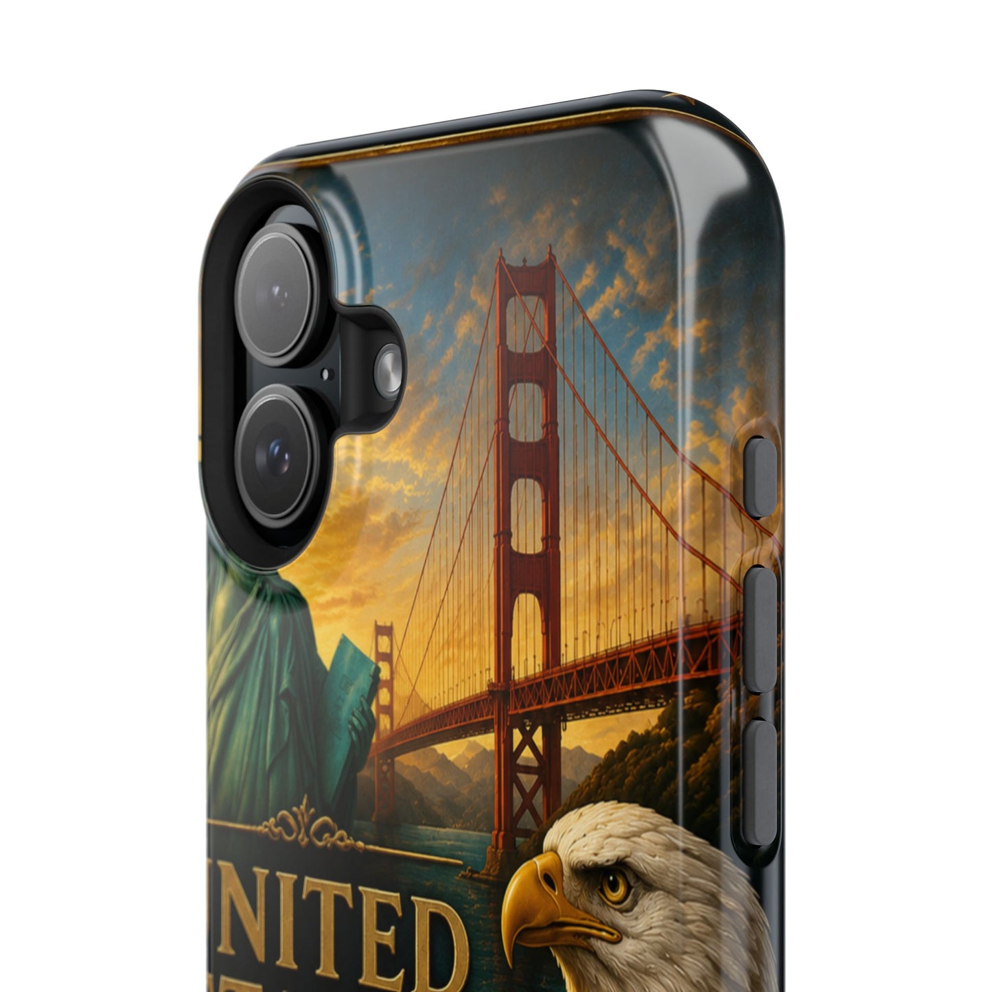 "Funda Magnética Reforzada Estados Unidos: Sueños, Libertad y Grandes Horizontes 🗽🏜️🌆"