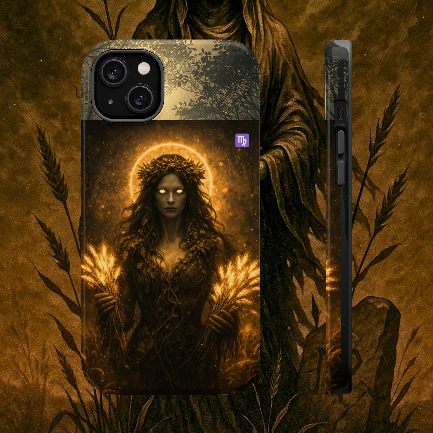"Funda Magnética Reforzada ♍ Virgo-La Guardiana del Conocimiento"