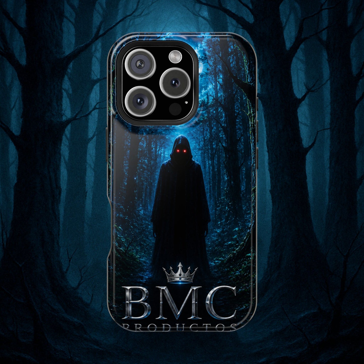 "Funda Magnética Reforzada🖤 El Vigía del Bosque Oscuro"