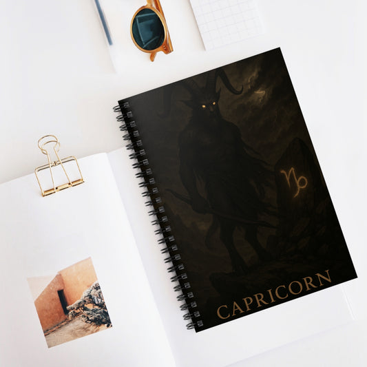 "libreta ♑ Capricornio – El Guardián de las Cumbres"