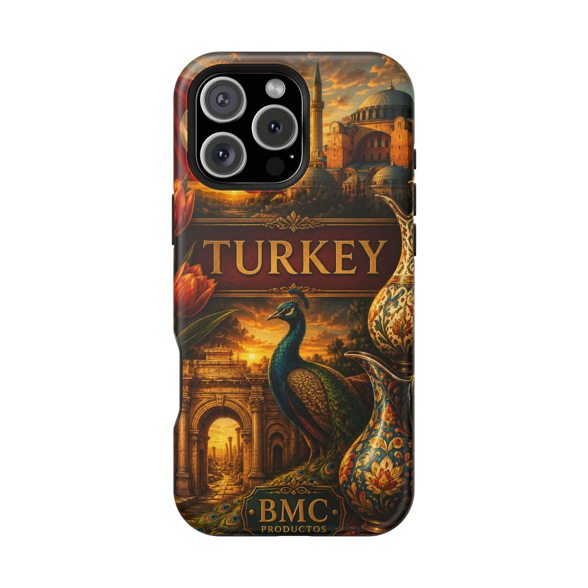 "Reinforced Magnetic Case Turkey✨ – Where East meets West"