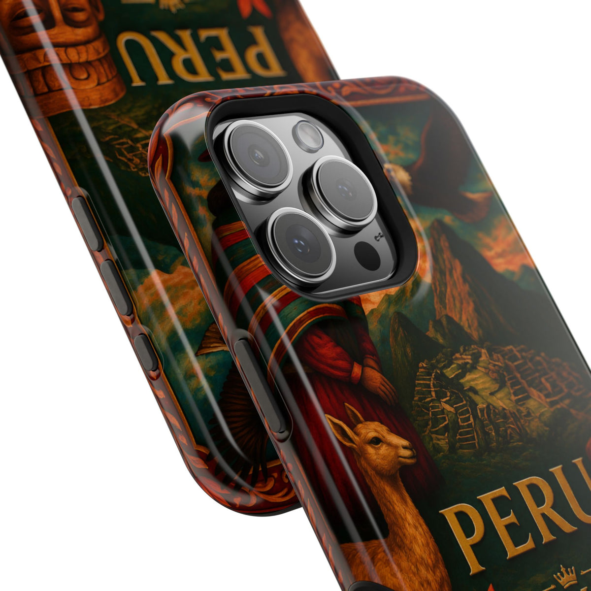 "Peru: Mysticism, History, and Eternal Wonders Reinforced Magnetic Case 🏔️🦙🛕"
