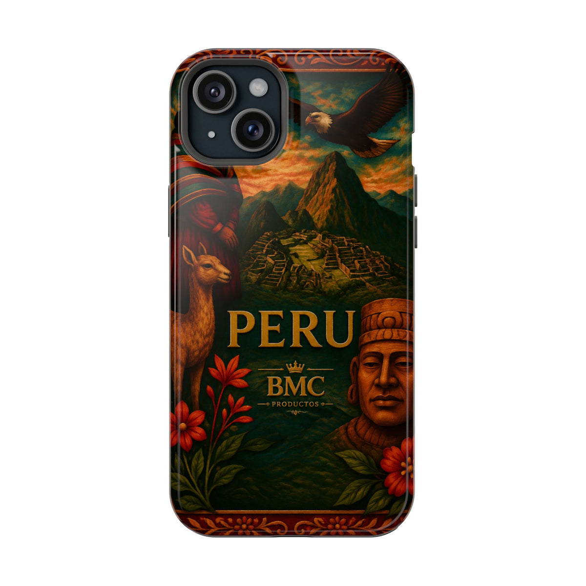 "Peru: Mysticism, History, and Eternal Wonders Reinforced Magnetic Case 🏔️🦙🛕"