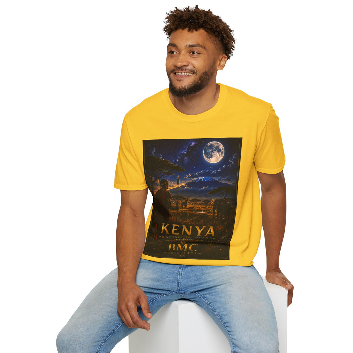 "Camiseta Kenia: Aventura Salvaje y Tierra de Horizontes Infinitos 🦁🌄🏕️"