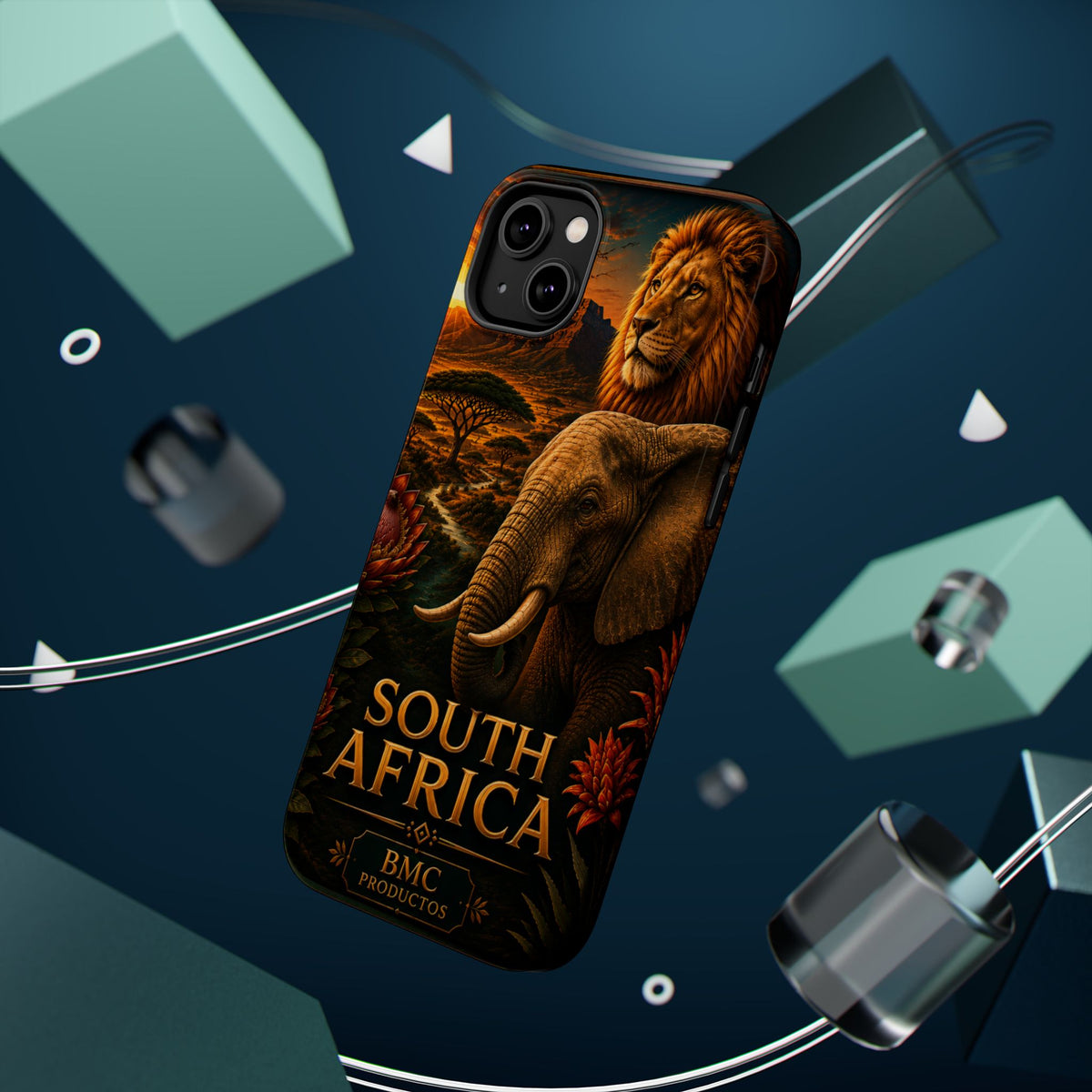 "Reinforced Magnetic Case South Africa 🌍 – A world of adventure and diversity"