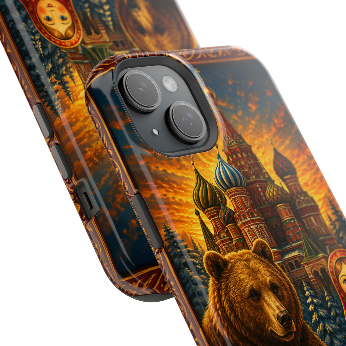 "Reinforced Magnetic Case Russia❄️ – Land of history, mystery, and grandeur"
