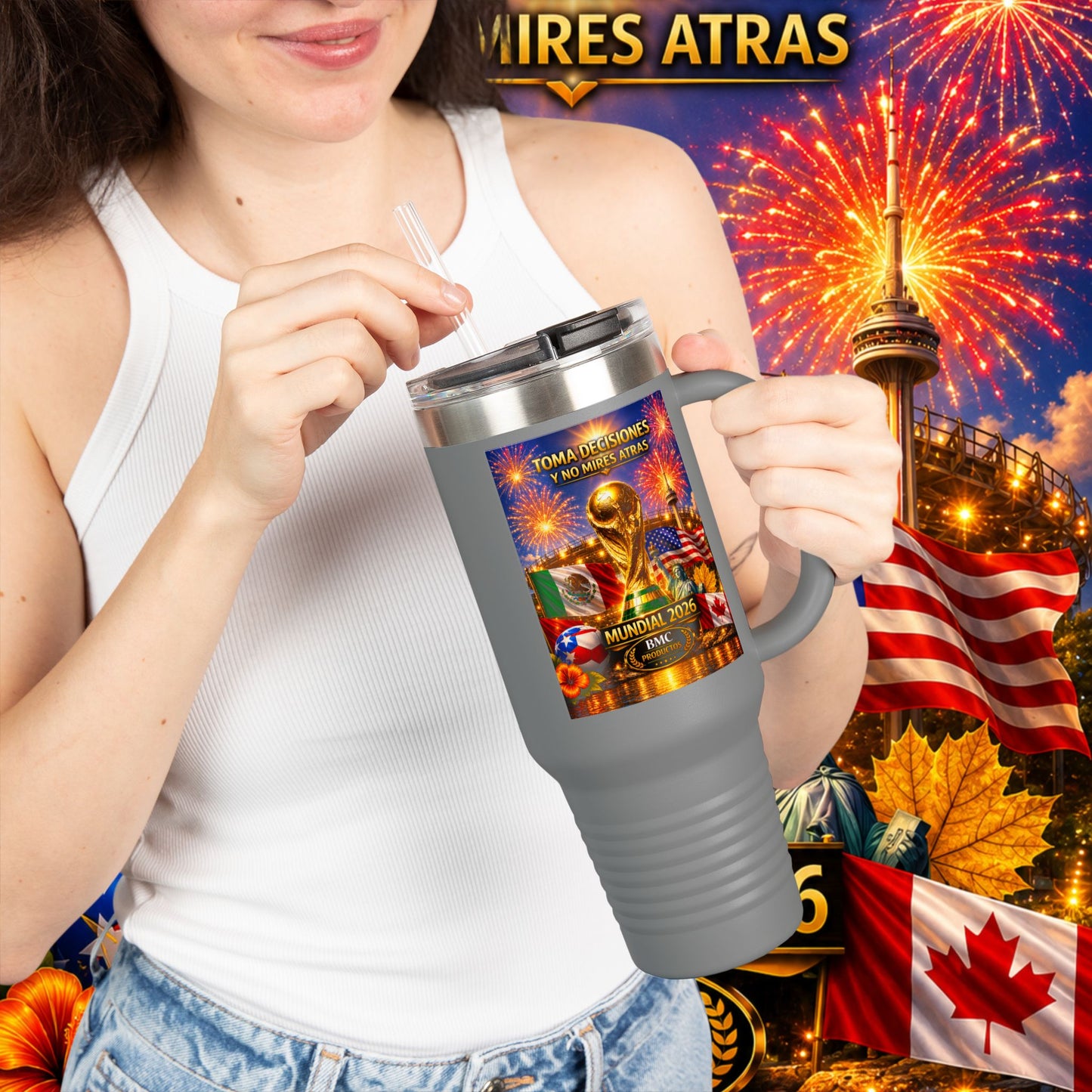 "taza de Viaje Aislada mundial 2026 dia"