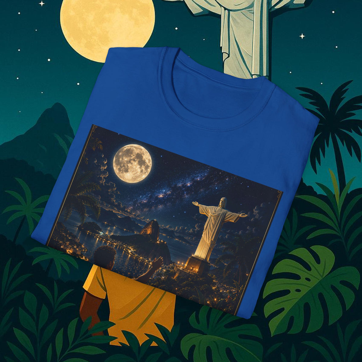"Camiseta Brasil: Ritmo, Naturaleza y Alegría Infinita 🎶🌴🏖️"